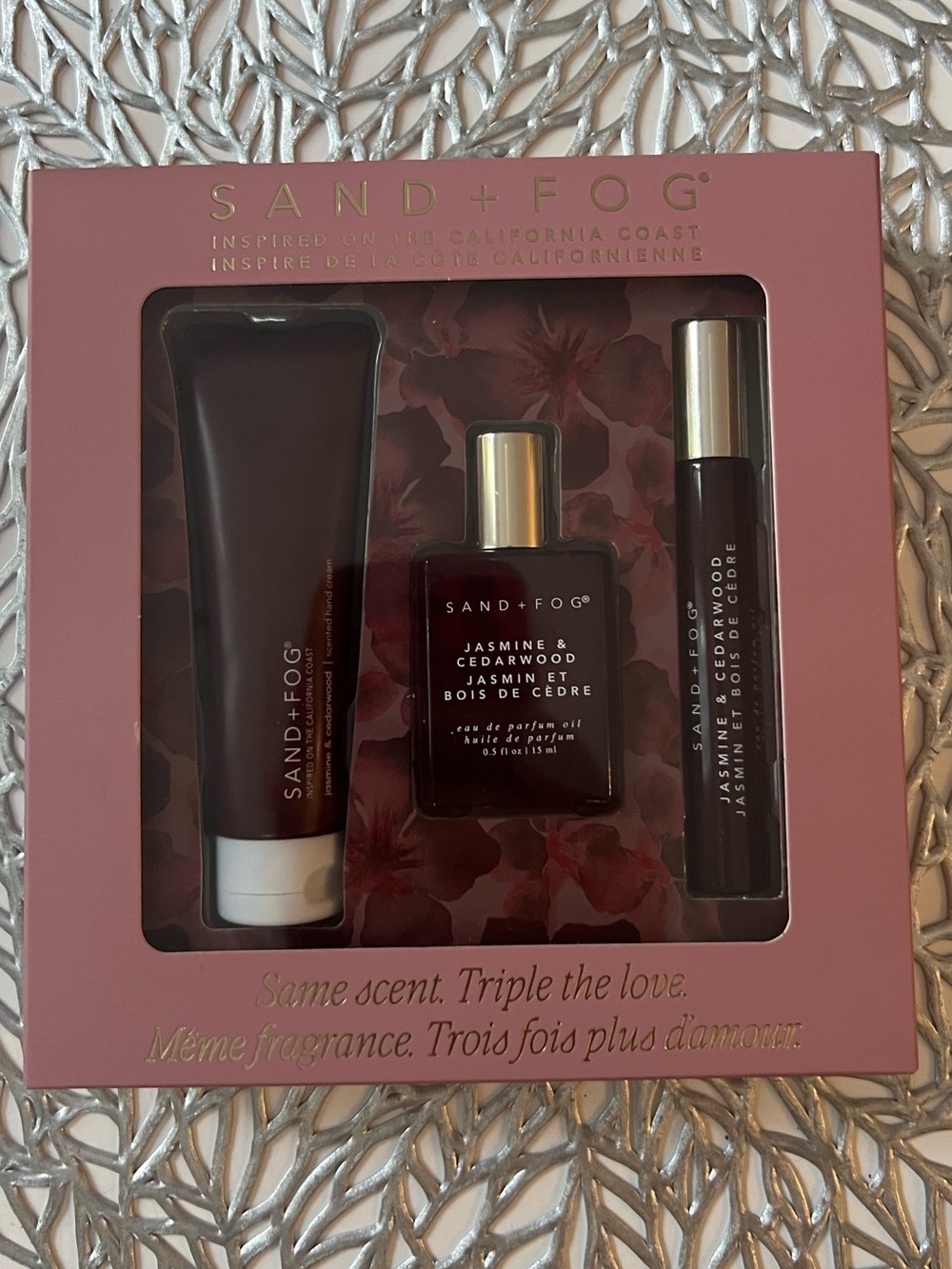 Sand + Fog Jasmine & Cedarwood set